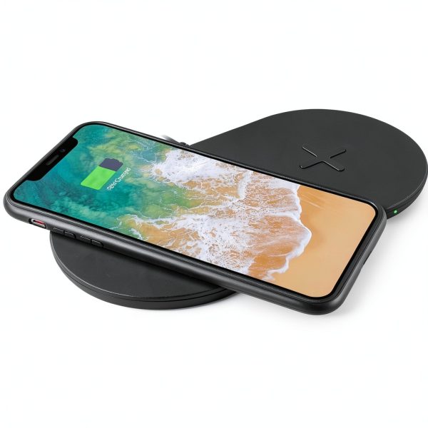 Adesso Qi Wireless Fast Charging Pad Dual Coil Compact-6