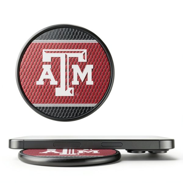 Texas A&M Aggies Wireless Charging Pad 10W USB Cord-0