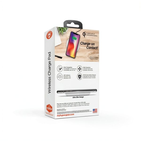 Wireless Charging Pad Qi Certified Slim Design for Devices-7