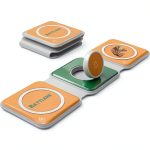 Florida A&M Rattlers 3-in-1 Foldable Charger Keyscaper-0