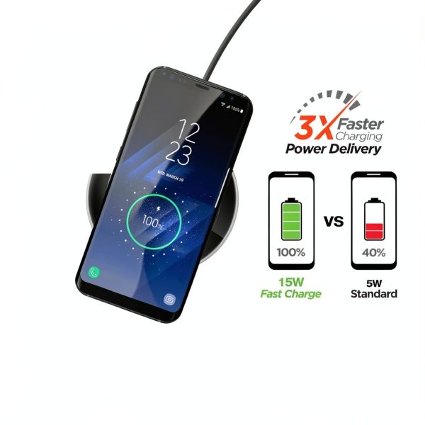 ChargePad Pro Wireless Charger 15W Fast Qi Compatible-2