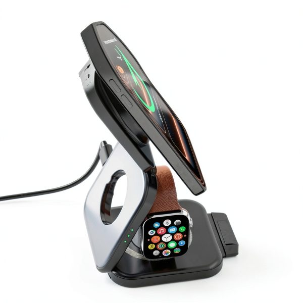 MyBat Pro 3-in-1 Wireless Charging Dock MagSafe Foldable-5
