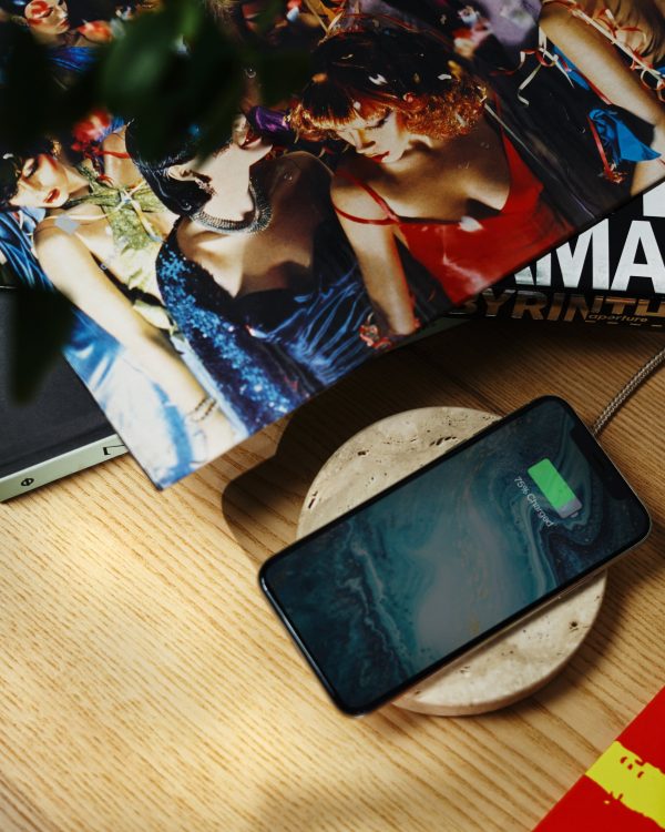 Einova Wireless Charging Stone Fast Charge Natural Stone-7