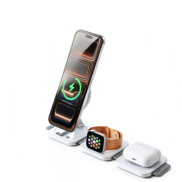 MyBat Pro 3-in-1 Wireless Charging Dock MagSafe Foldable-2