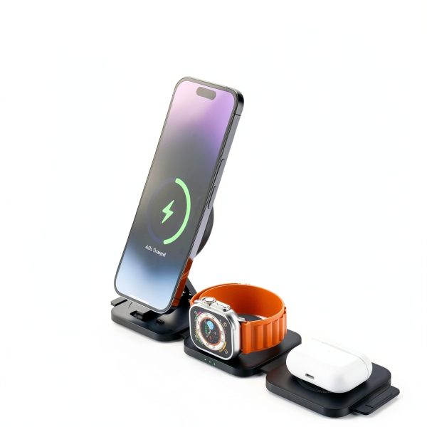 MyBat Pro 3-in-1 Wireless Charging Dock MagSafe Foldable-2