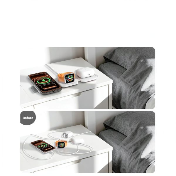 MyBat Pro 3-in-1 FoldMate Spread Wireless Charging Pad-6