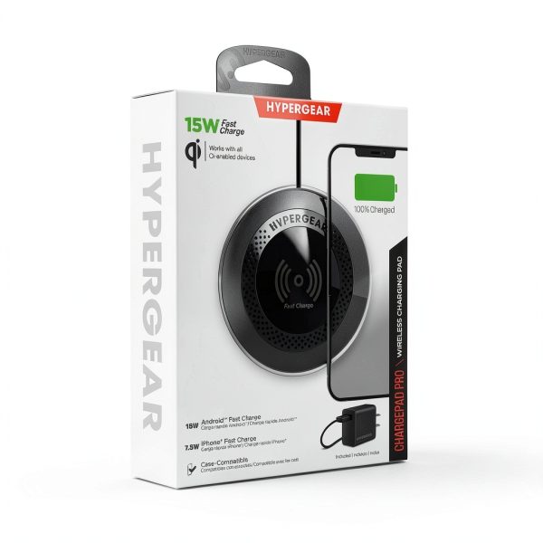 ChargePad Pro Wireless Charger 15W Fast Qi Compatible-8