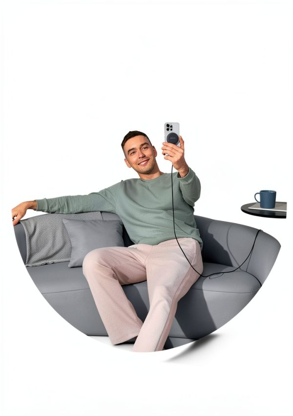 Anker MagGo Wireless Charger Pad Qi2 15W iPhone-3