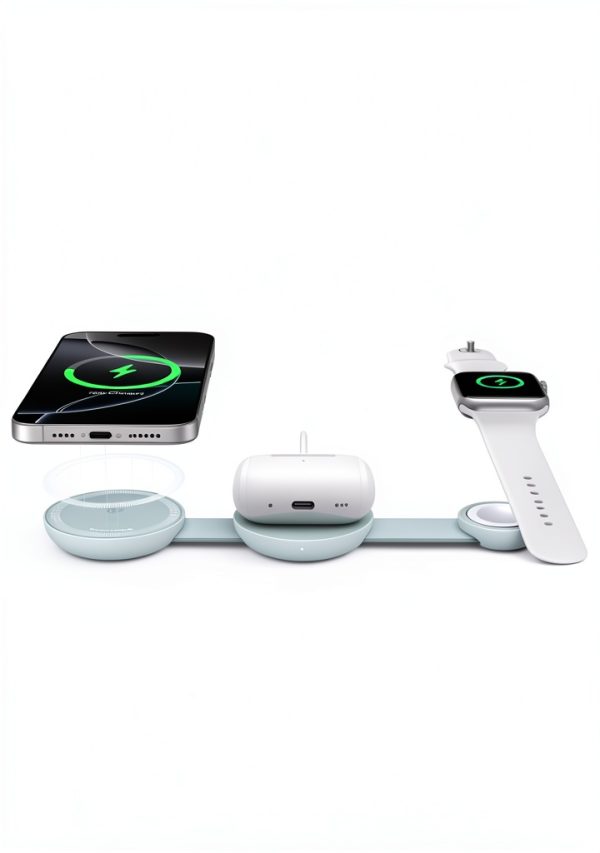 Anker MagGo Wireless Charging Station 3 in 1 Foldable Travel-2