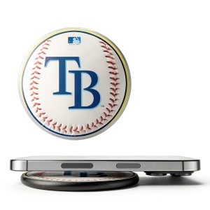 Tampa Bay Rays Wireless Charging Pad USB Cord Licensed-0