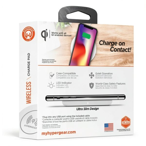 Wireless Charging Pad Qi Certified Slim Design for All-7
