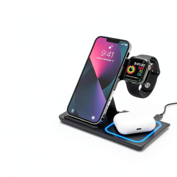 San Diego Padres 3 in 1 Wireless Charger Keyscaper Qi-1