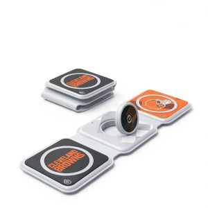 Cleveland Browns 3-in-1 Foldable Charger Keyscaper Plastic-0