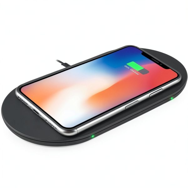Adesso Qi Wireless Fast Charging Pad Dual Coil Compact-2
