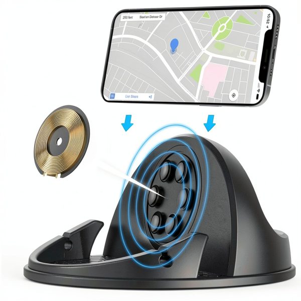 Energizer Wireless Fast Charging Dash Pad Qi 10W Car Desk-3