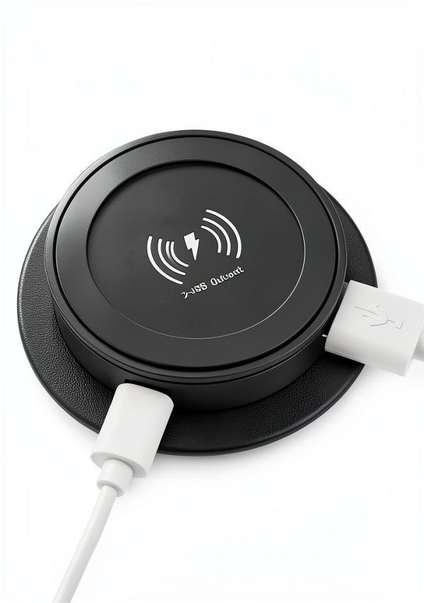 Pavo Wireless Charger 15W Fast Embedded USB Port-3