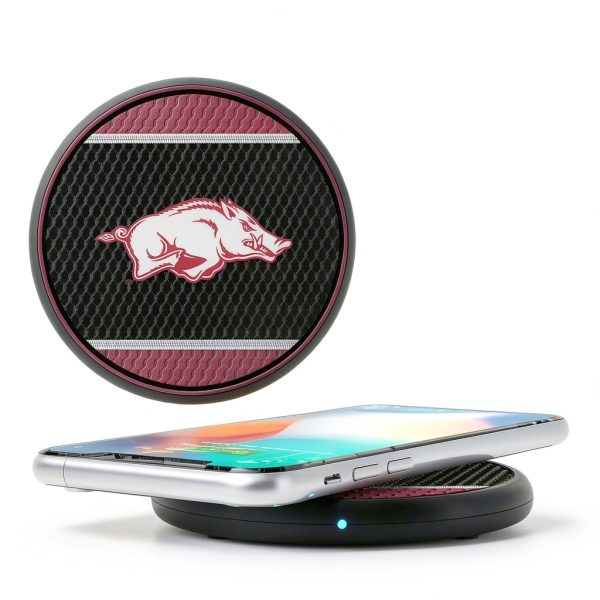 Arkansas Razorbacks Wireless Charging Pad 10W Base Station-0