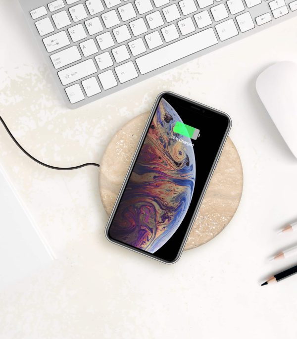 Einova Wireless Charging Stone Fast Charge Natural Stone-5