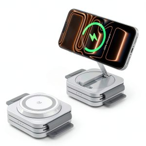 MyBat Pro 3-in-1 Wireless Charging Dock MagSafe Foldable-0
