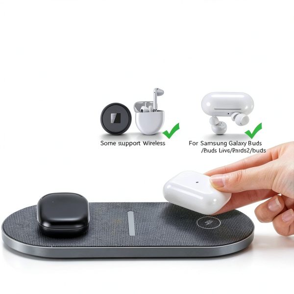 Wireless Charging Pad Dual Device Fast Charging Universal-4