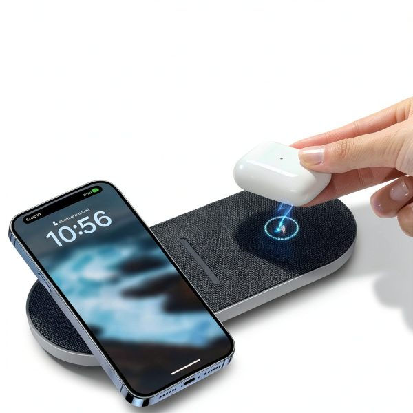 Wireless Charging Pad Dual Device Fast Charging Universal-2