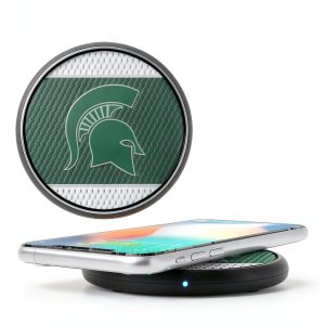 Michigan State Spartans Wireless Charging Pad Keyscaper 10W-0
