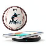 Miami Marlins Wireless Charging Pad 10W Base Station-0