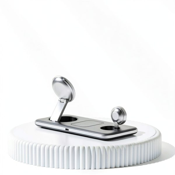Qi2 Trio Wireless Charging Pad Foldable Travel Design-5