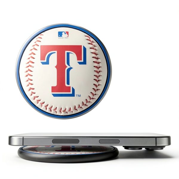 Texas Rangers Wireless Charging Pad 10W Official Licensed-0