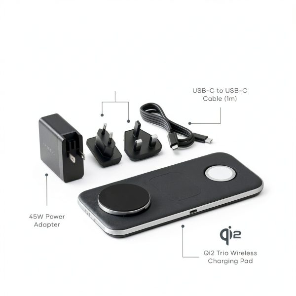 Qi2 Trio Wireless Charging Pad Foldable Travel Design-4