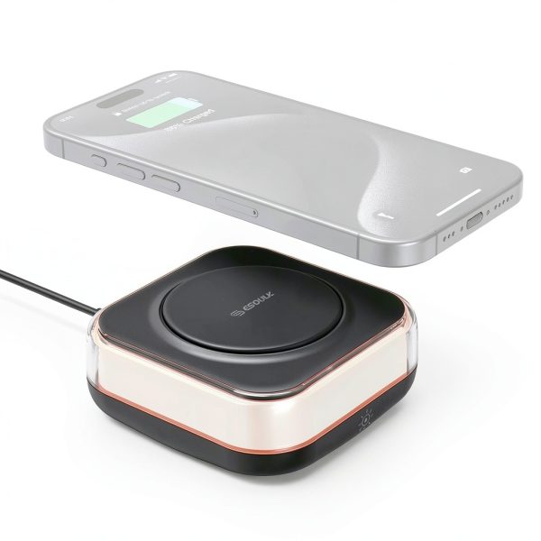 Esoulk Wireless Charging Pad 2-in-1 Design Qi Charger-1