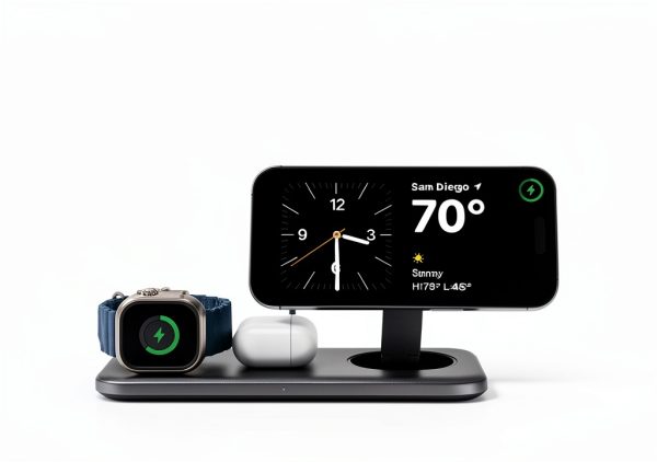 Qi2 Trio Wireless Charging Pad Foldable Travel Design-2