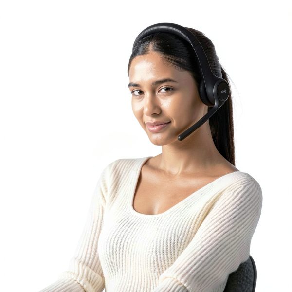Logitech Zone 300 On-Ear Headset with Noise Canceling Mic Black-2