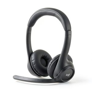 Logitech Zone 300 On-Ear Headset with Noise Canceling Mic Black-0